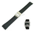 Genuine Casio EFD-1000 Edifice - Authentic Replacement Black Rubber Watch Band Strap
