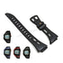 Genuine Casio PHYS: Referee Timer RFT-100 , RFT-100WC - Authentic Replacement Black Rubber Watch Band Strap