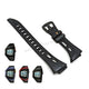 Genuine Casio PHYS: Referee Timer RFT-100 , RFT-100WC - Authentic Replacement Black Rubber Watch Band Strap