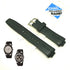 Genuine Casio MTR-301 - Authentic Replacement Black Rubber Watch Band Strap