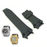 Fits/For Invicta Bolt Zeus Magnum 31836 , 31837 - 26mm Black Rubber Replacement Watch Band Strap Belt