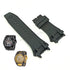 Fits/For Invicta Bolt Zeus Magnum 33186 , 33187 - 26mm Black Rubber Replacement Watch Band Strap Belt