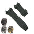 Fits/For Invicta Bolt Zeus Magnum 34877 , 34878 , 34880 - 26mm Black Rubber Replacement Watch Band Strap Belt