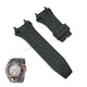 Fits/For Invicta Bolt Zeus Magnum 46474 - 26mm Black Rubber Replacement Watch Band Strap Belt