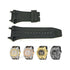 Fits/For Invicta Bolt Zeus Magnum 32682 , 32683 , 32684 , 32685 - 26mm Black Rubber Replacement Watch Band Strap Belt
