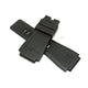 Fits/For Bell Ross BR 01 , BR 03 - 24mm Black Rubber Replacement Watch Band Strap Belt