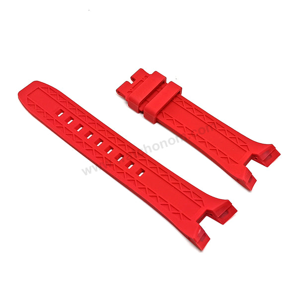 Fits/For Reward VIP RD83046M - Silicone/Rubber Replacement Watch Band Strap Belt