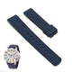 Fits/For Nautica A18640G , N18640G BFD 101 - 22mm Navy Blue Rubber Replacement Watch Strap Band