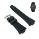 Fits/For Tissot PRX Carbon T137907 Powermatic 80 - 12mm Black Rubber T603050081 Replacement Watch Band Strap