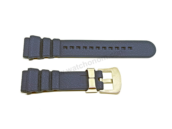 Fits/For Seiko Prospex Sea 4R36-05V0 - SRPA83K1 - 22mm Replacement Navy Blue Rubber Watch Band Strap Belt