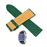 Fits/For Invicta S1 Rally 19517 - 26mm Green Genuine Leather Replacement Watch Band Strap Belt