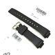 Authentic Casio G-Shock GST-B600-1A  - Black Replacement Rubber Watch Band Strap Belt