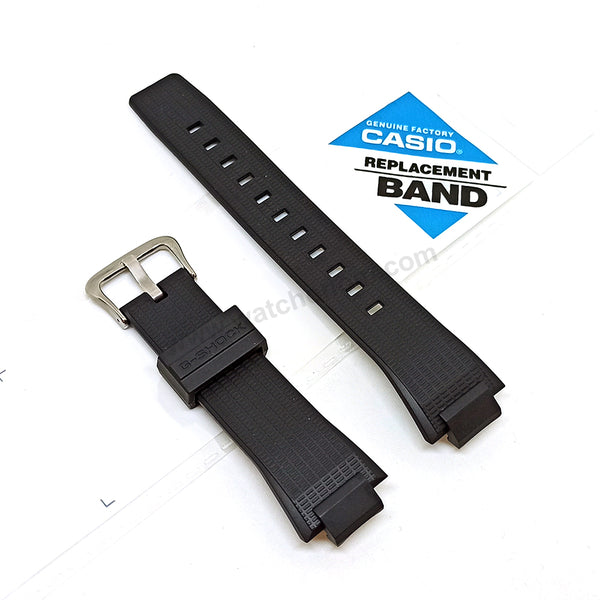 Authentic Casio G-Shock GST-B600-1A  - Black Replacement Rubber Watch Band Strap Belt