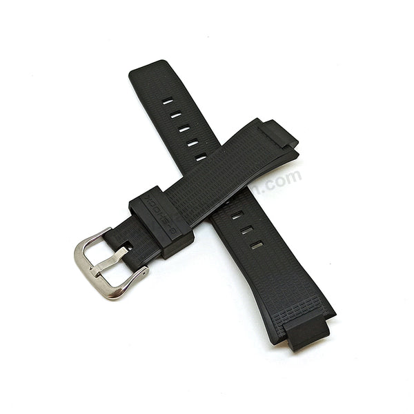 Authentic Casio G-Shock GST-B600-1A  - Black Replacement Rubber Watch Band Strap Belt
