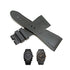 Fits/For Bulgari Octo l’Originale - 30mm Black FKM Rubber Replacement Watch Band Strap Belt