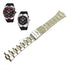 Fits/For Pulsar VX42-X124 PXH383X1 , PXH387X1   - Stainless Steel Replacement Watch Band Strap Bracelet