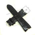 Fits/For Roger Dubuis Excalibur - 26mm Black Alligator Pattern Genuine Leather Leather Replacement Watch Band Strap Belt