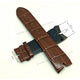Fits/For Roger Dubuis Excalibur - 26mm Brown Leather Replacement Watch Band Strap Belt