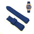 Fits/For Guess W1053L1 Limelight - 18mm Navy Blue Silicone Replacement Watch Band Strap Belt