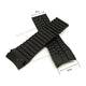 Fits/For Porsche Design - 25mm Black Rubber Replacement Watch Band Strap