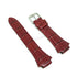 Fits/For Faconnable Cocoon 18mm Burgundy Genuine Leather Replacement Watch Band Strap