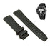 Fits/For Tissot Seastar 1000 T1204171705100 , T120.417.17.051.00 - 22mm Black Rubber/Silicone Replacement Watch Band Strap Belt