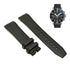 Fits/For Tissot Seastar 1000 T1204171705102 , T120.417.17.051.02 - 22mm Black Rubber/Silicone Replacement Watch Band Strap Belt
