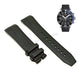 Fits/For Tissot Seastar 1000 T1204171705102 - 22mm Black Rubber Replacement Watch Band Strap