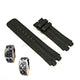 Fits/For Diesel DZ4118 , DZ4119 - Black Leather Handmade Replacement Watch Strap Band Belt