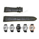 Fits/For Seiko Premier 4R39-00L0 - SSA213J2 , SSA275J2 , SSA277J2 , SSA245J9 , SSA278J1 - Black Leather Replacement Watch Band Strap