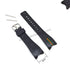 22mm Black Rubber Curved End Replacement Watch Band / Strap - Compatible for Gucci