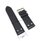 Fits/For Luminox 1879 1920 1921 1925 1927 - 26mm Black Rivet Genuine Leather Replacement Watch Band Strap Attention: Item is unbranded.
