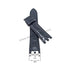 24mm Black Genuine Leather Watch Band Strap Compatible for Versace VERSACE V-RACE DIVER VAK050016 , VAK010016