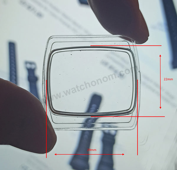 Fits/For Seiko LM 5606-5070 - Plastic (Acrylic) SA0W18AN00 Replacement Watch Glass Crystal