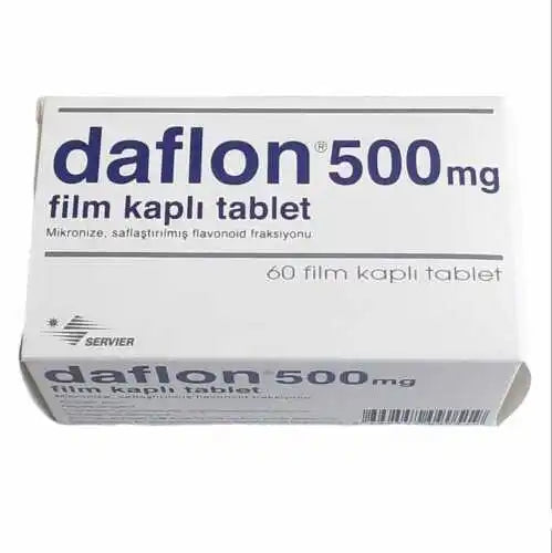 Daflon 500 mg Tablets Micronized purified flavonoid fraction - 60 tablets