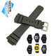 Fits/For Casio G-Shock DW-5600BB , DW-5600BBMA , DW-5600BBU - Black Rubber Replacement Watch Strap Band Belt