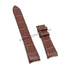 Seiko Premier 7T62-0JW0 - SNAF22P1 , SNAF21P1  Compatible for 21mm Brown Genuine Leather Curved end Replacement Watch Band Strap