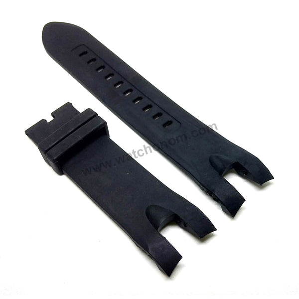 Fits/ For Invicta Pro Diver 17811 , 17812 , 18029 - 26mm Black Rubber Replacement Watch Band Strap