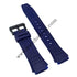 Casio 23mm F-200W-1A / 2A Rubber Blue Watch Band Strap