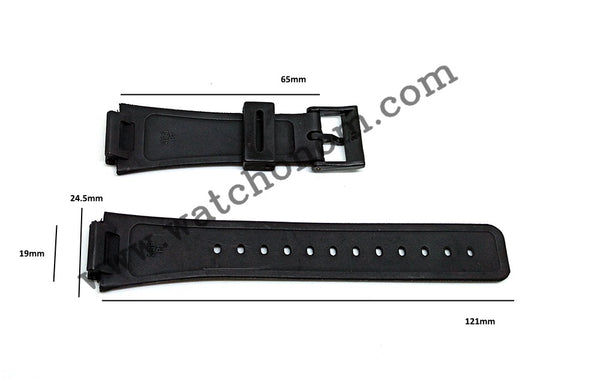 Casio Ana-Digi 19mm Watch Band Strap AQ-47-1E 7E 9E