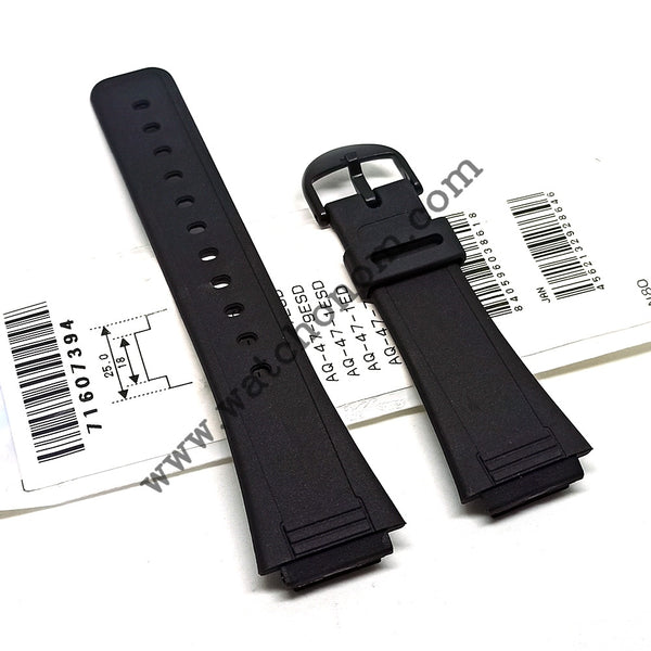 Casio Ana-Digi 19mm Watch Band Strap AQ-47-1E 7E 9E Original
