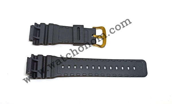 Casio G-Shock Frogman DW-6300 - Watch Band Strap 19mm Black Rubber NOS Original