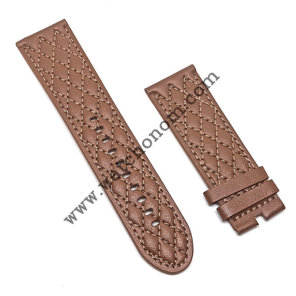 Invicta S1 Rally 5402 17011 27916 26mm Light Brown Leather Watch Band Strap