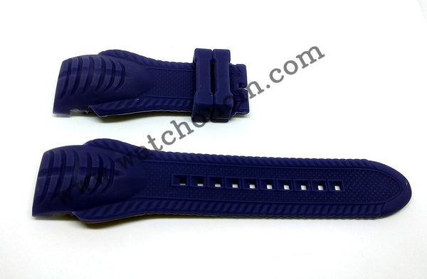 Invicta Venom 20397 20402 26245 26mm Blue Rubber Watch Band Strap