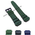 Casio AE-1000 18mm Rubber Watch Band Strap AE-1000W , AE-1100W , AE1000 Green